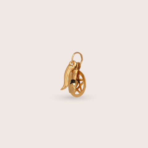 19.2K Gold Lucky Charms Pendant Small | Lembran�a