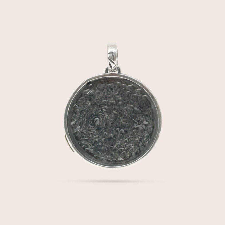 Medalha Moeda Antiga em Prata e Ouro 9k | Styliano